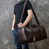 Sac de voyage en cuir homme