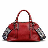 Petit sac de voyage en cuir