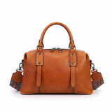 Petit sac de voyage en cuir