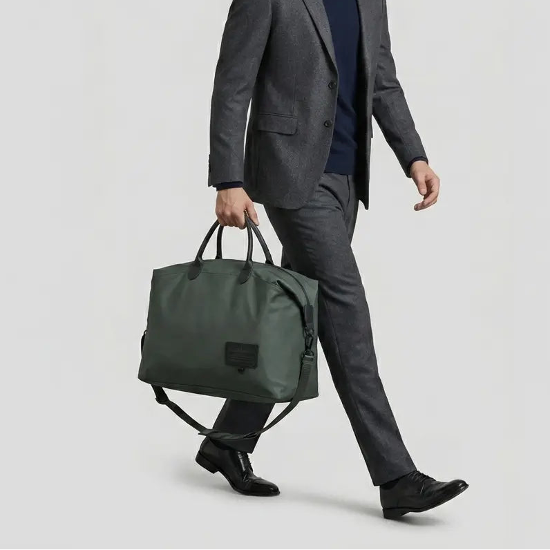 Grand sac de voyage en toile Oxford homme