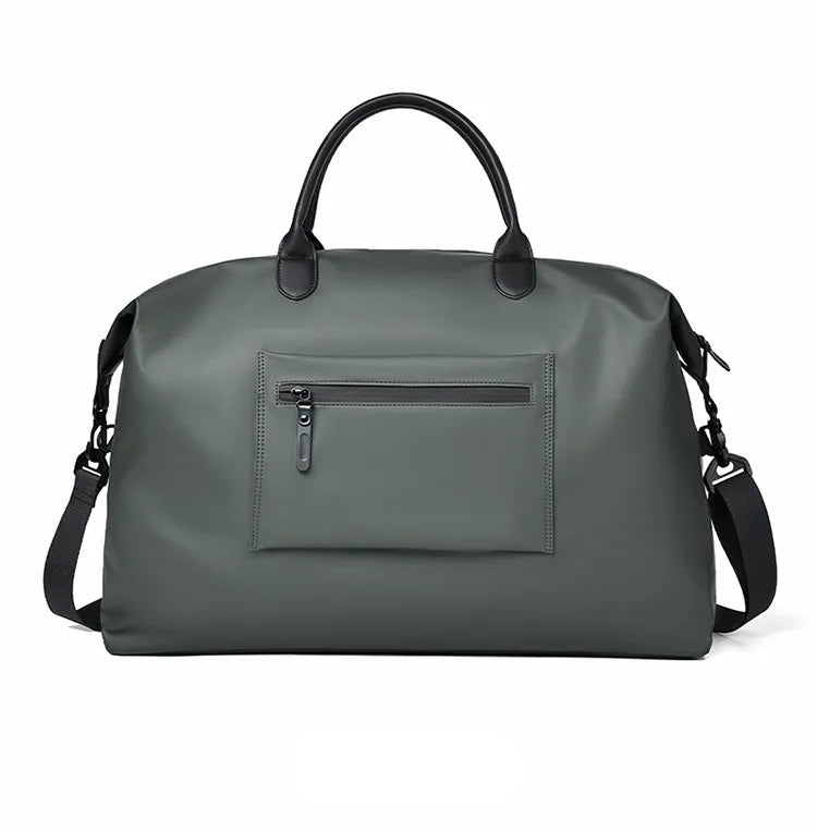 Grand sac de voyage en toile vert