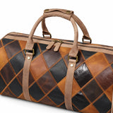 Sac de voyage boston patchwork