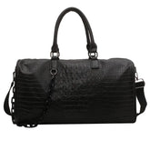 Sac de voyage cuir noir