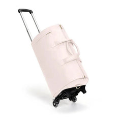 Sac de voyage en cuir blanc