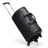 Sac de voyage en cuir noir