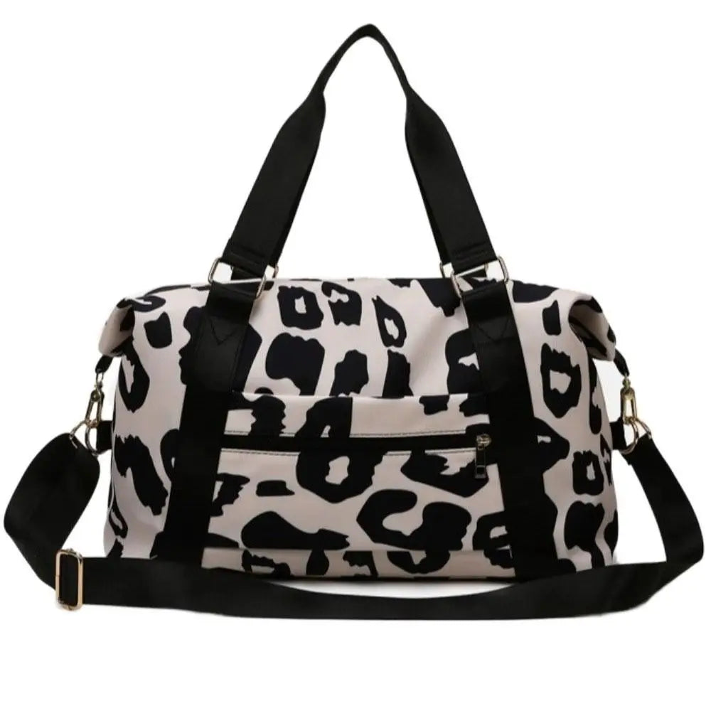 Sac de voyage en tissu panthère