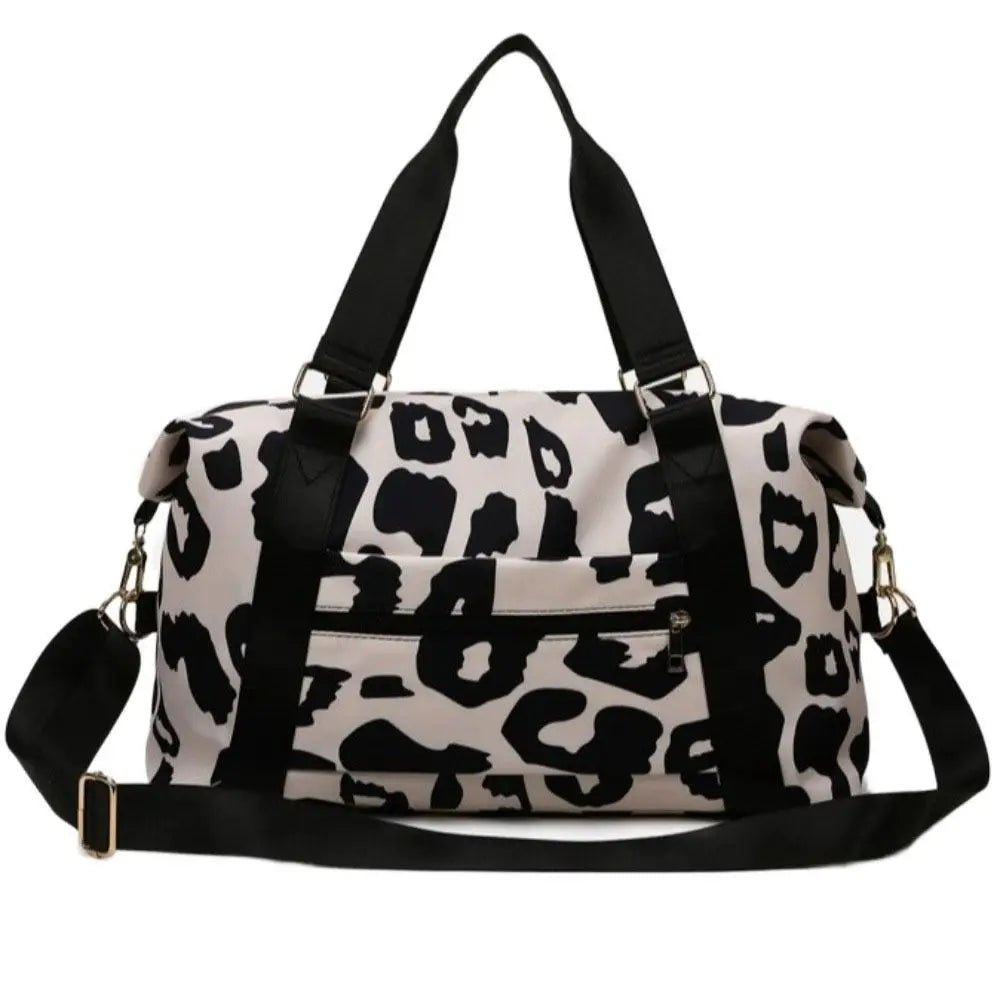 Sac de voyage en tissu panthère