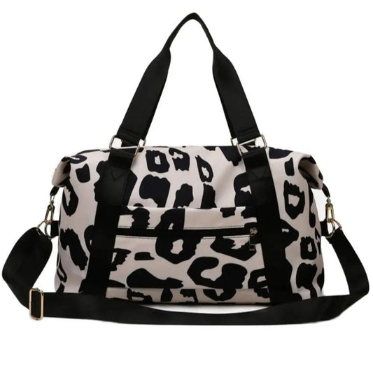 Sac de voyage en tissu panthère