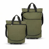 Sac de voyage extensible à roulettes vert