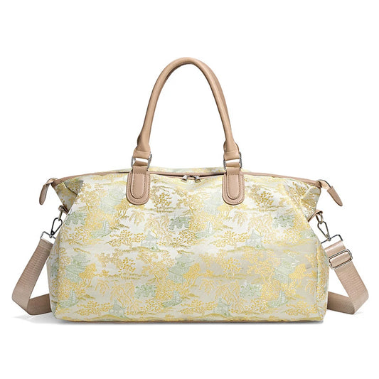 Sac de voyage femme à motif fleuri