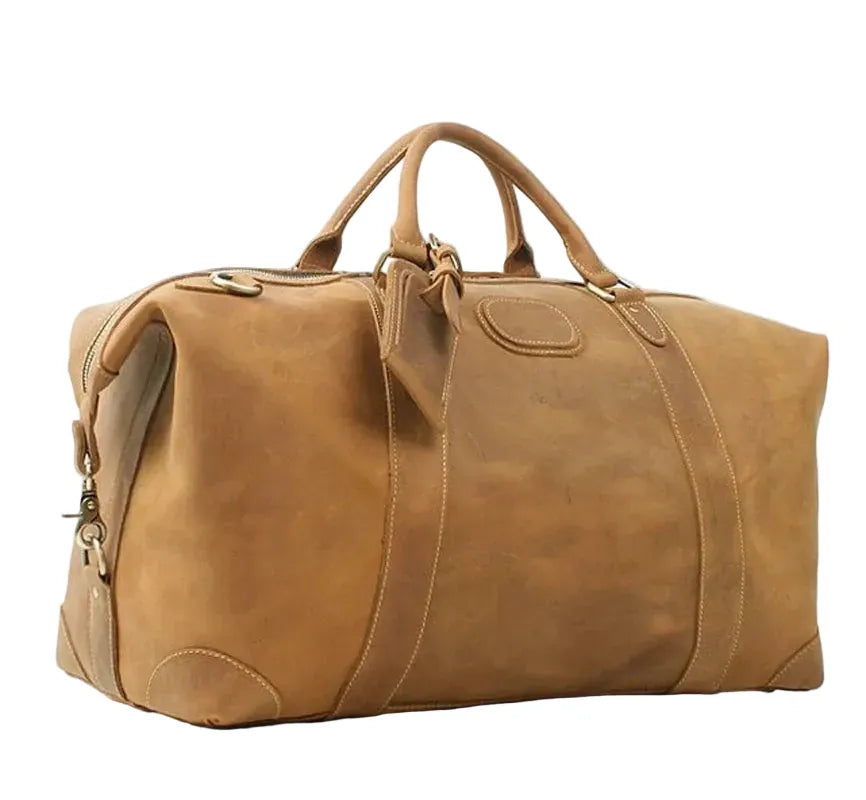 Sac de voyage intemporel beige