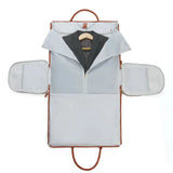 Sac de voyage à roulettes en cuir pour costume