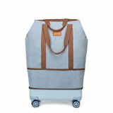 Sac de voyage à roulettes en tissu