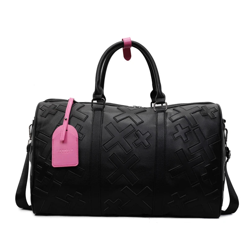 Sac de voyage tendance femme noir