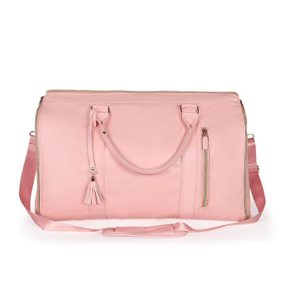 Sac de voyage tendance femme rose