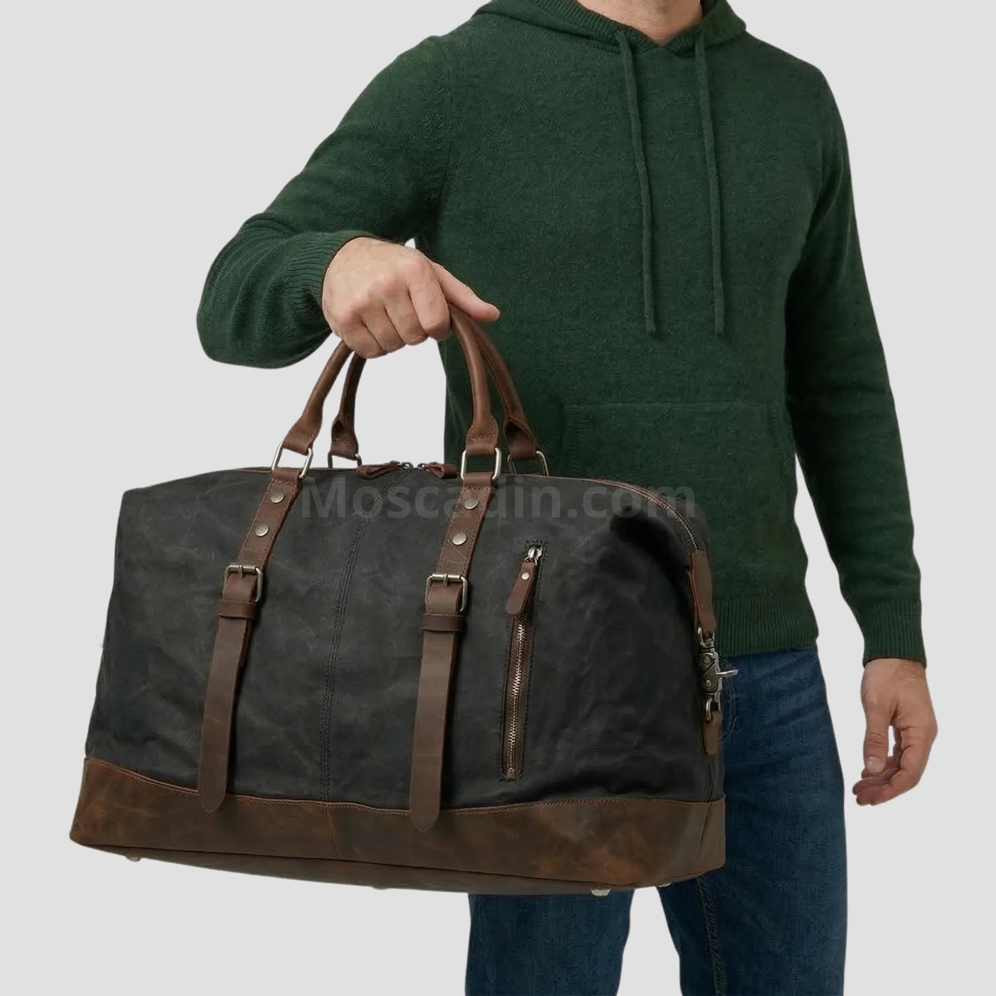 Sac de voyage en toile noir
