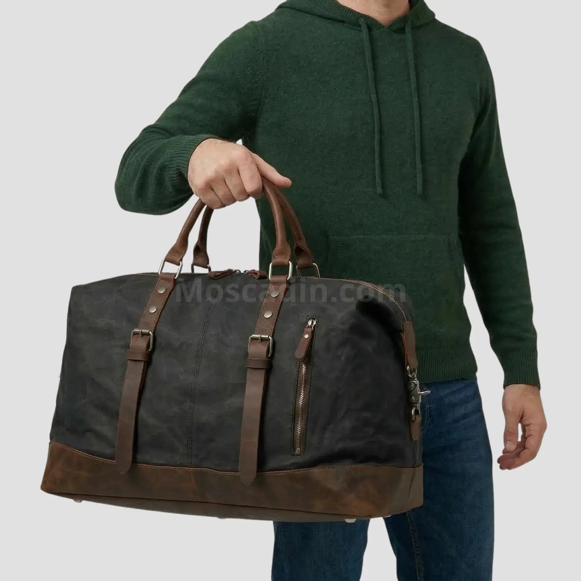 Sac de voyage en toile noir