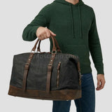Sac de voyage en toile noir