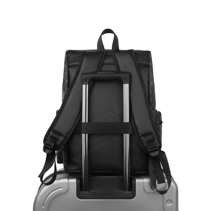 Sac à dos de voyage design chic noir
