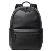 Sac à dos de voyage en cuir noir