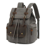 Sac à dos de voyage en toile rétro