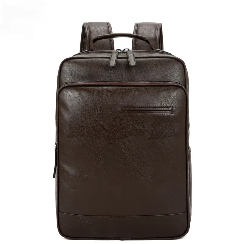 Sac à dos de voyage homme pour ordinateur marron