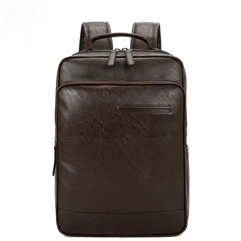 Sac à dos de voyage homme pour ordinateur marron