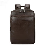 Sac à dos de voyage homme pour ordinateur marron