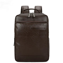 Sac à dos de voyage homme pour ordinateur marron
