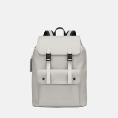 Sac à dos de voyage minimaliste blanc