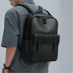Sac à dos de voyage monogramme noir