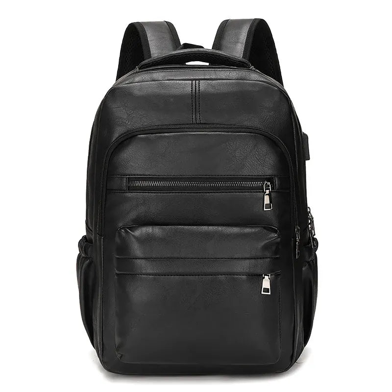 Sac à dos de voyage multi-poches en cuir