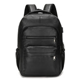 Sac à dos de voyage multi-poches en cuir