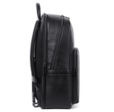 Sac à dos de voyage tendance en cuir noir