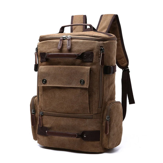 Sac à dos de voyage unisexe en toile