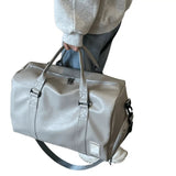 Sac à main de voyage gris