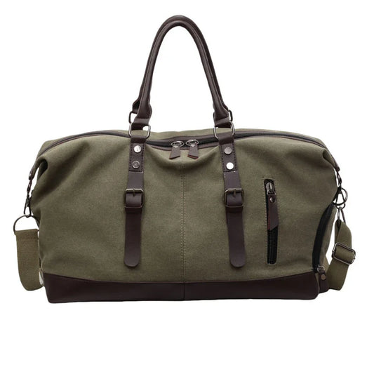 Sac de voyage week-end femme en toile
