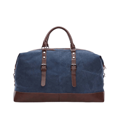 sac de voyage cabine en toile et cuir