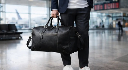 Sac de voyage cabine en cuir