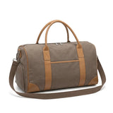 Sac week-end en toile bicolore