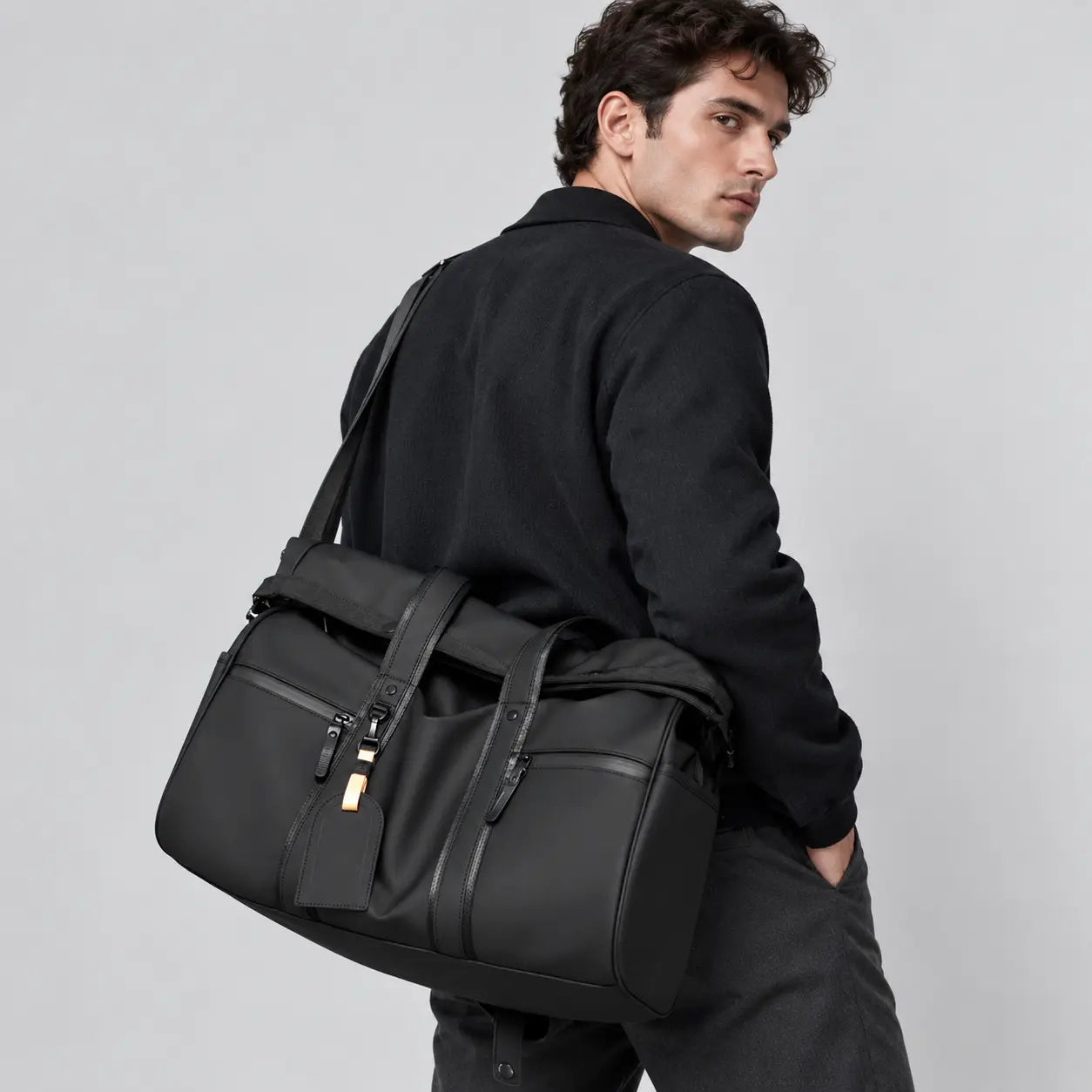 Sac de sport et de voyage extensible noir
