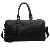 Sac de voyage cuir noir