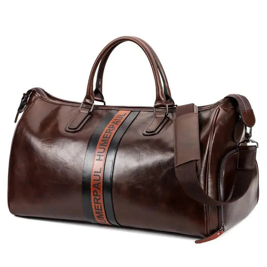 Sac de voyage en cuir lisse