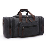 Sac de voyage en toile grande capacité noir