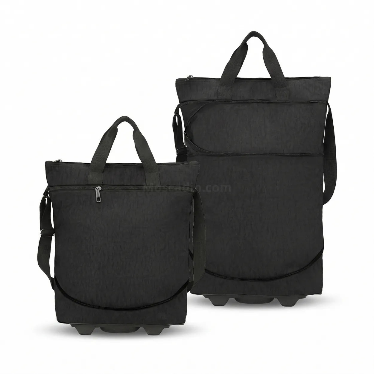Sac de voyage extensible à roulettes noir