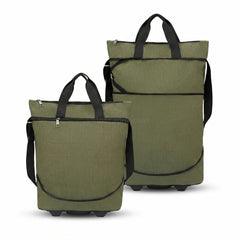 Sac de voyage extensible à roulettes vert