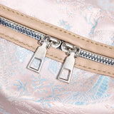 Sac de voyage femme fleuri rose