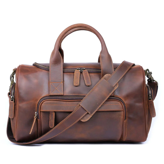 Sac de voyage homme cuir vintage