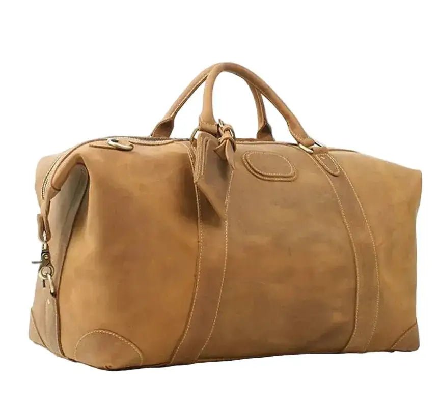 Sac de voyage intemporel beige