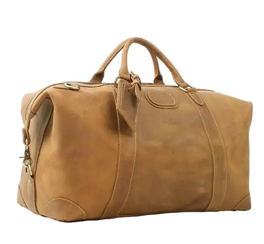 Sac de voyage intemporel beige